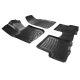 Πατάκια Σκαφάκια 3D Από Λάστιχο TPE Για Dacia Dokker 2012-/ Dacia Lodgy 2012- Rizline 4 Τεμάχια Μαύρα (CAR0020027)