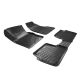 Πατάκια Σκαφάκια 3D Από Λάστιχο TPE Για Ford Focus ΙΙ 2005-2010 Rizline 4 Τεμάχια Μαύρα (CAR0020031)