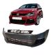 Μπροστινός Προφυλακτήρας Για VW Polo 6R 09-17 R20 Look Με Μάσκα & DRL (CAR0020213)