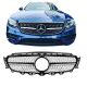 Μάσκα Για Mercedes-Benz E-Class W213 16-19 Diamond Look Χρώμιο/Μαύρο 1 Τεμάχιο (CAR0020436)