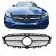 Μάσκα Για Mercedes-Benz E-Class W213 16-19 Diamond Look Χρώμιο/Μαύρο 1 Τεμάχιο (CAR0020436)