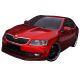 Μπροστινό Spoiler Για Skoda Octavia 3 (5E) 13-20 Glossy Black Maxton Design 1 Τεμάχιο (CAR0020464)