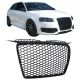 Μάσκα Για Audi A3 8P 05-08 RS3 Look Κυψελωτή Γυαλιστερό Μαύρο 1 Τεμάχιο (CAR0020657)