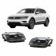 Μπροστινά Φανάρια Set Για Vw Tiguan II mk2 16+ DRL Led Matrix & Led Signal Dynamic R-Line Look H7/H7 Με Μοτέρ Carner (CAR0020735)