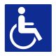 Αυτοκόλλητο Σήμα Αναπήρων Α.Σ. 0200 1 Τεμάχιο (CAR0021165)