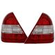 Πισινά Φανάρια Set Για Mercedes-Benz C-Class W202 93-00 Red/Crystal Eagle Eyes (CAR0021463)