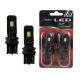 Λάμπες Led T20 W21/5W / 7443 W3X16Q Διπολικές 2 Led 12volt Λευκές X-Tec 2 Τεμάχια (CAR0021939)