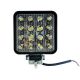 Προβολέας Εργασίας 16 Led Τετράγωνος 110mm x 110mm 48W Flat 10-80V 99089 (CAR0022204)