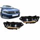 Μπροστινά Φανάρια Set Για Vw Passat B8 15+ DRL Led Matrix & Led Signal Dynamic R-Line Look Full Led Με Μοτέρ Carner (CAR0022968)