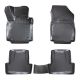 Πατάκια Σκαφάκια 3D Από Λάστιχο TPE Για Renault Clio 4 12-19 Rizline 4 Τεμάχια Μαύρα (CAR0024942)