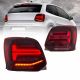 Πισινά Φανάρια Set Για Vw Polo 6R 09-14 Led Bar Dynamic Κόκκινο/Crystal VLand (CAR0024978)