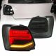 Πισινά Φανάρια Set Για Vw Polo 6R 09-14 Led Bar Dynamic Φιμέ VLand (CAR0024979)