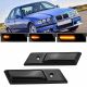 Πλαϊνά Φλας Φτερού Για Bmw 3 E36 90-96 / 3 E30 / 5 E34 88-95 / 7 E32 86-94 Βιδωτό Led Dynamic Black/Smoke 2 Τεμάχια (CAR0025288)