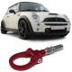 Γάντζος Ρυμούλκησης Tow Hook Carbon Κόκκινος Bmw E36 E46 E39 E90 E87 Z3 Z4 Mini R55 R56 (CAR0025857)