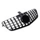 Μάσκα Για Mercedes-Benz E-Class W212 09-13 GT Amg Panamericana Look Γυαλιστερή Μαύρη 1 Τεμάχιο (CAR0026334)