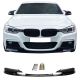 Μπροστινό Spoiler Για Bmw 3 F30/F31 11-19 M-Packet Γυαλιστερό Μαύρο M-Performance Look 2 Τεμάχια (CAR0026585)