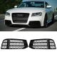 Δίχτυ Προφυλακτήρα Εμπρός Πλαινό Για Audi A5 8T 08-16 Για Τον RS5 Προφυλακτήρα Γυαλιστερό Μαύρο Αριστερό & Δεξί 2 Τεμάχια (CAR0026685)