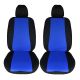 Καλύμματα Μπροστινών Καθισμάτων Υφασμάτινα Smart Style Μαύρο-Μπλε Ζευγάρι 6 Τεμαχίων 11705 (CAR0026988)