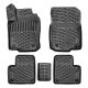 Πατάκια Σκαφάκια 3D Από Λάστιχο TPE Για Mercedes-Benz GLE W166 2015-2019 / GLE C292 2015-2019 / ML W166 2011-2019 Rizline 4 Τεμάχια Μαύρα (CAR0027012)