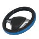 Κάλυμμα Τιμονιού Αυτοκινήτου Otom Easy-Fit Δερματίνη Μαύρο - Μπλε Medium 37-39cm F-58 (CAR0027070)