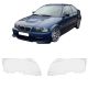 Κρύσταλλα Φαναριών Για Bmw 3 E46 Coupe 99-03 Xenon & Halogen 2 Τεμάχια (CAR0027340)