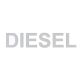 Αυτοκόλλητο Σήμα Diesel Μικρό 7 x 1.5cm Ασημί 1 Τεμάχιο (CAR0028221)