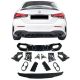 Diffuser Πίσω Προφυλακτήρα Για Mercedes-Benz A-Class W177 19+ Sedan A45 Amg Look (CAR0029812)