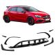 Splitters Μπροστινού Προφυλακτήρα Για Mercedes-Benz A-Class W176 15-18 Facelift Amg Line Έκδοση Γυαλιστερό Μαύρο 7 Τεμάχια (CAR0029855)