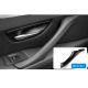 Χειρολαβή Πόρτας Εσωτερική Για Bmw 5 F10 / F11 11-17 Πίσω Αριστερά 1 Τεμάχιο Μαύρο (CAR0030087)