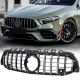 Μάσκα Για Mercedes-Benz A-Class W177 18+ GT Amg Panamericana Look Μαύρο/Χρώμιο 1 Τεμάχιο (CAR0030199)