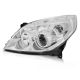 Φανάρι Μπροστινό Αριστερό Για Opel Vectra C Facelift 05-08 H7/H1 Χρώμιο TYC (CAR0030511)