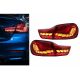 Πισινά Φανάρια Set Για Bmw 4 F32 F33 F36 M4 F82 F83 (2013-03.2019) OLed Dynamic Start Up Κόκκινο/Crystal Vland (CAR0031286)