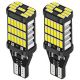 Λάμπες Led W16W W2.1x9.5D T16 12volt 45 Smd 600667 2 Τεμάχια (CAR0031553)