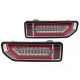 Πισινά Φανάρια Set Για Suzuki Jimny IV 18- Led Bar Chrome Χρωμίου Sonar (CAR0031592)