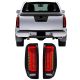 Πισινά Φανάρια Set Για Nissan Navara D40 2005-2015 Full Led Bar / Dynamic Φλας Black (CAR0031784)