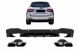 Diffuser Πίσω Προφυλακτήρα Για Mercedes-Benz GLC SUV X253 2015-2019 GLC63 Amg Look Για Amg Sport Line Προφυλακτήρες Σετ Με Μπούκες Χρωμίου (CAR0031791)