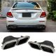 Μπούκες Εξάτμισης Για Mercedes-Benz E-Class W213 16+ / GLC-Class (X253/C253) 15-17 Amg Look 2 Τεμάχια (CAR0031878)