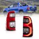 Πισινά Φανάρια Set Για Toyota Hilux Revo 2015-2020 Led Bar Animation Κόκκινο/Clystal VLAND (CAR0032109)
