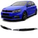 Φρυδάκια Μπροστινών Φαναριών Για VW Polo 6R 6C 09-17 Evil Eye Μαύρο Γυαλιστερό 2 Τεμάχια (CAR0032409)
