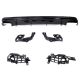 Diffuser Πίσω Προφυλακτήρα Για Mercedes-Benz CLA C117 13-16 Amg 45 Look For Amg Sport Line Version Bumpers Piano Black (CAR0032441)