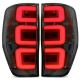 Πισινά Φανάρια Set Για Ford Ranger T6 T7 T8 12-20 Led Bar Dynamic Black Full Led (CAR0032572)