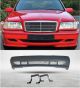 Μπροστινός Προφυλακτήρας Για Mercedes-Benz C-Class W202 93-96 Amg Look Με Προβολάκια (CAR0032838)