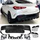 Diffuser Πίσω Προφυλακτήρα Για Mercedes-Benz GLE Coupe C167 SUV 2019+ Amg Look Για Amg Sport Line Προφυλακτήρες Σετ Με Μπούκες Χρωμίου (CAR0033091)