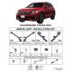 Βάσεις Πλαινών Σκαλοπατιών (Dma) Για Volkswagen Tiguan 2023- Suv (CAR0033182)