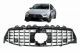 Μάσκα Για Mercedes-Benz CLA-Class C118 / W119 19+ GT Amg Panamericana Look Μαύρη Γυαλιστερή Με Χρώμιο 1 Τεμάχιο (CAR0033989)