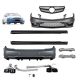Body Kit Για Mercedes-Benz C-Class W204 07-14 C63 Facelift Amg Look Black Edition Με Μάσκα & Μπούκες Εξάτμισης (CAR0034060)