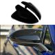 Καπάκια Καθρεφτών Για VW Golf VII (7) 12-20 , Touran 15+ R Look Κουμπωτά Γυαλιστερό Μαύρο 2 Τεμάχια (CAR0034092)