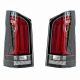 Πισινά Φανάρια Set Για Mercedes-Benz Vito W447 14+ Look W448 Full Led Bar & Led Signal Dynamic Μαύρο/Crystal Carner (CAR0034144)