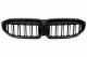 Καρδιές Μάσκας Για Bmw 3 G20 / G21 19-22 M4 Look Με LED Διπλή Γρίλια Μαύρο Γυαλιστερό Με 1 Τεμάχιο (CAR0034278)