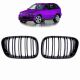Καρδιές Μάσκας Για Bmw X5 E53 99-03 M4 Look Με Διπλή Γρίλια Μαύρο Γυαλιστερό 2 Τεμάχια (CAR0034328)